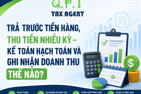 TRẢ TRƯỚC TIỀN HÀNG, THU TIỀN NHIỀU KỲ – KẾ TOÁN HẠCH TOÁN VÀ GHI NHẬN DOANH THU THẾ NÀO?