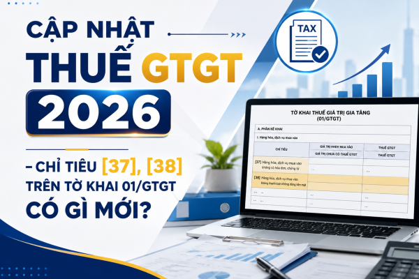 📌 CẬP NHẬT THUẾ GTGT 2026 – CHỈ TIÊU [37], [38] TRÊN TỜ KHAI 01/GTGT CÓ GÌ MỚI?