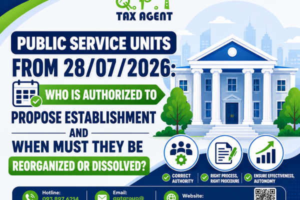 PUBLIC SERVICE UNITS FROM JULY 28, 2026: WHO CAN PROPOSE THEIR ESTABLISHMENT, AND WHEN MUST THEY BE REORGANIZED OR DISSOLVED?