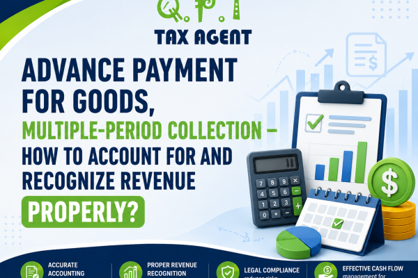 ADVANCE PAYMENTS, MULTIPLE-PERIOD COLLECTIONS – HOW SHOULD THEY BE ACCOUNTED FOR AND REVENUE RECOGNIZED?